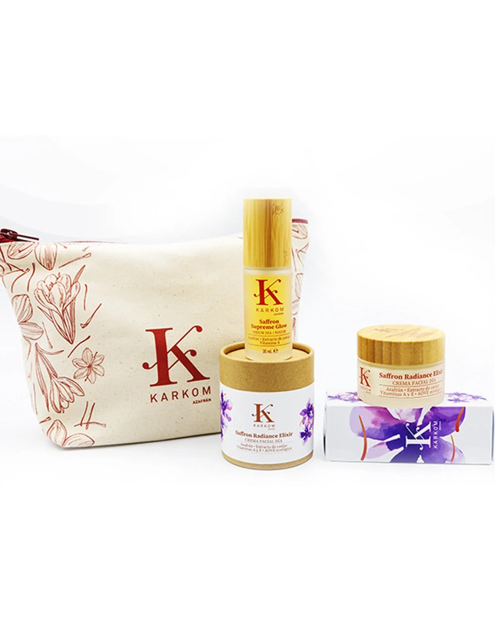 Neceser con SERUM Y CREMA FACIAL