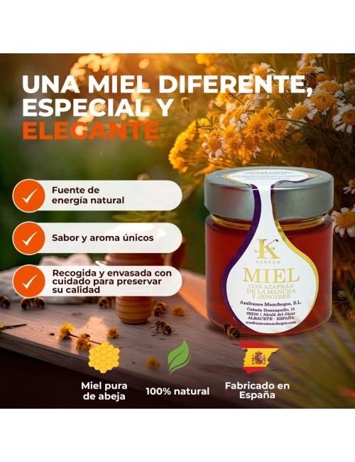 Special pack Saffron & Ginger Honey