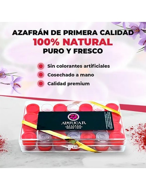 Azafrán molido Al-Jucar 28 monodosis