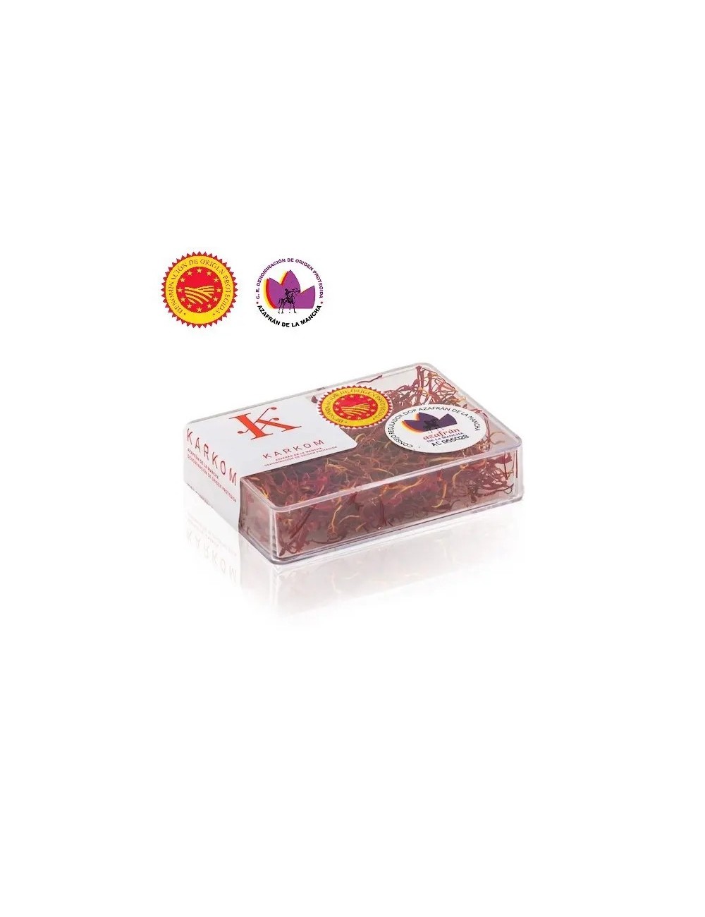 Azafrán D.O.P. Karkom en Caja 4GR