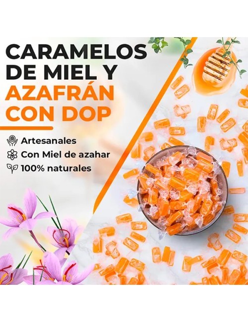 Caramelos Miel y Azafrán Karkom