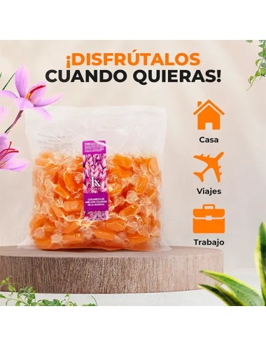 Caramelos Miel y Azafrán Karkom