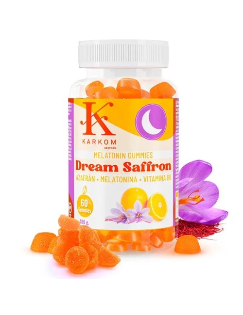 GUMMIES WITH MELATONIN AND SAFFRON