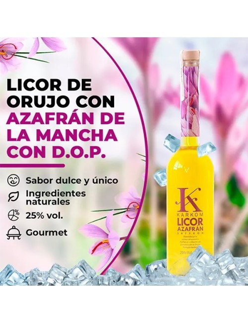 Licor de Azafrán Karkom