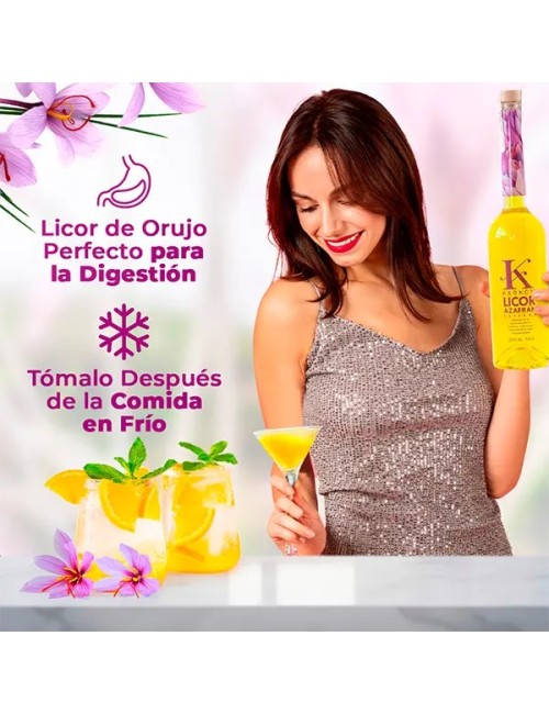 Licor de Azafrán Karkom