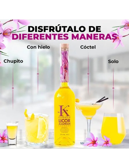 Licor de Azafrán Karkom