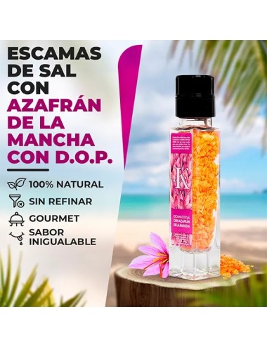 Sal con Azafrán de La Mancha