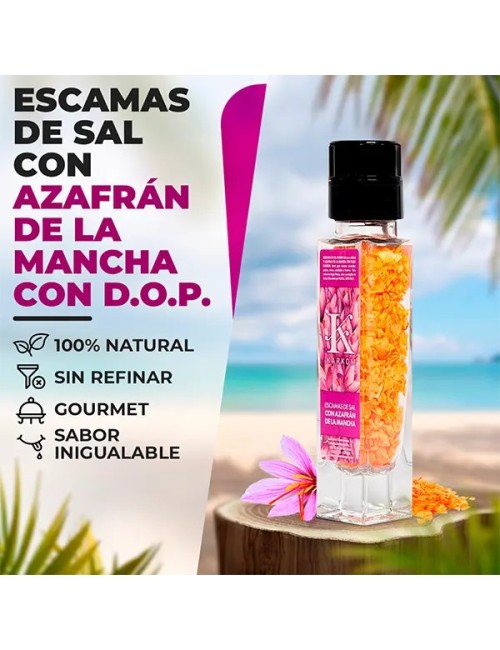 Sal con Azafrán de La Mancha
