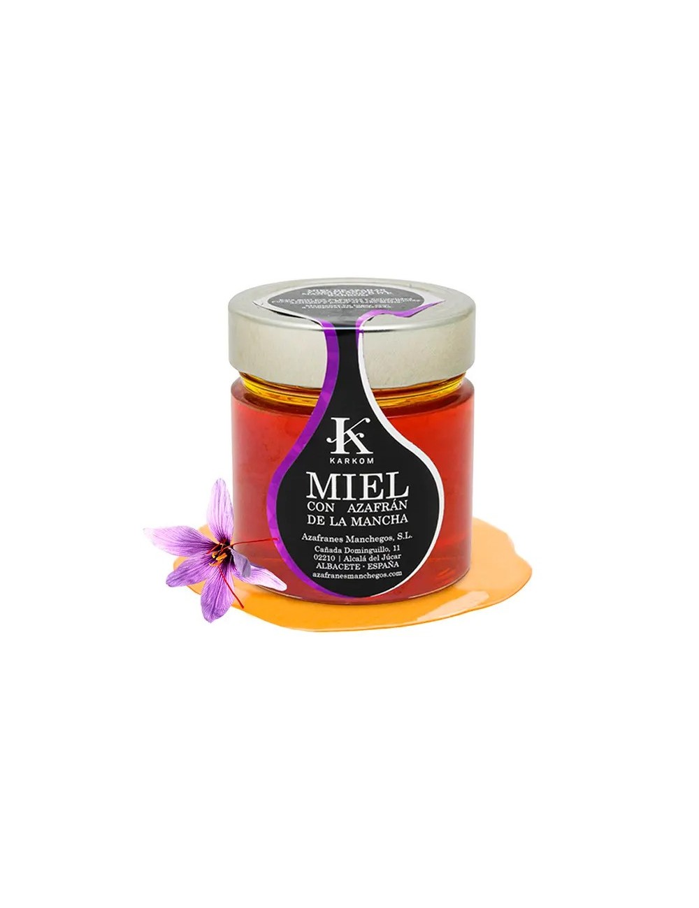 Miel con Azafrán de La Mancha