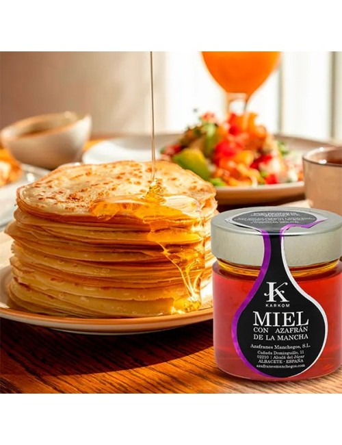 Miel con Azafrán de La Mancha