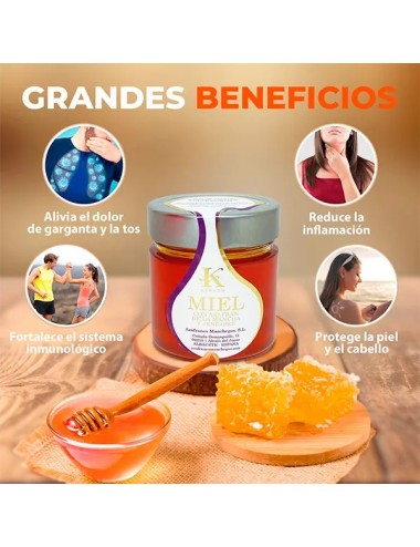 Miel con Jengibre y Azafrán