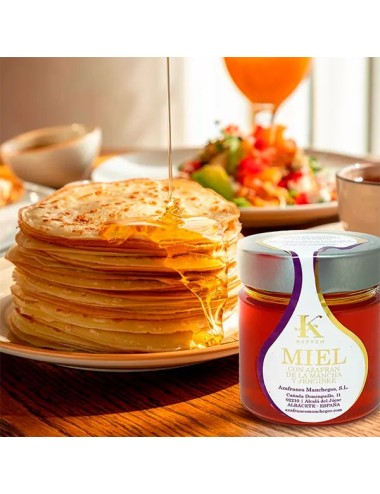 Honey with ginger and saffron