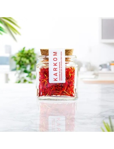 Spanish saffron with D.O. Karkom jar 1 gr