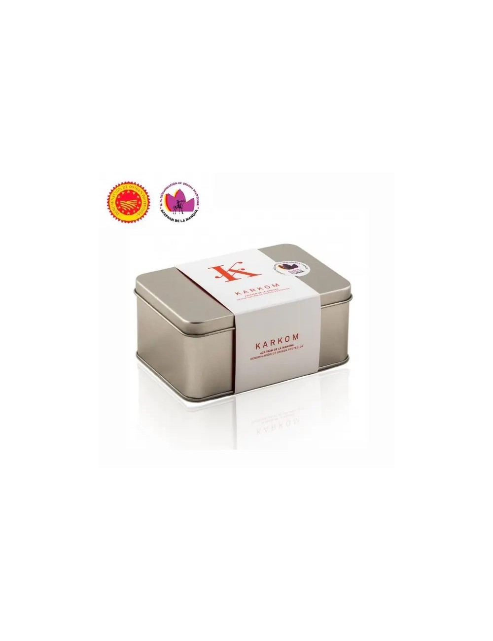 Spanish saffron with D.O. Karkom tin 28,4 gr